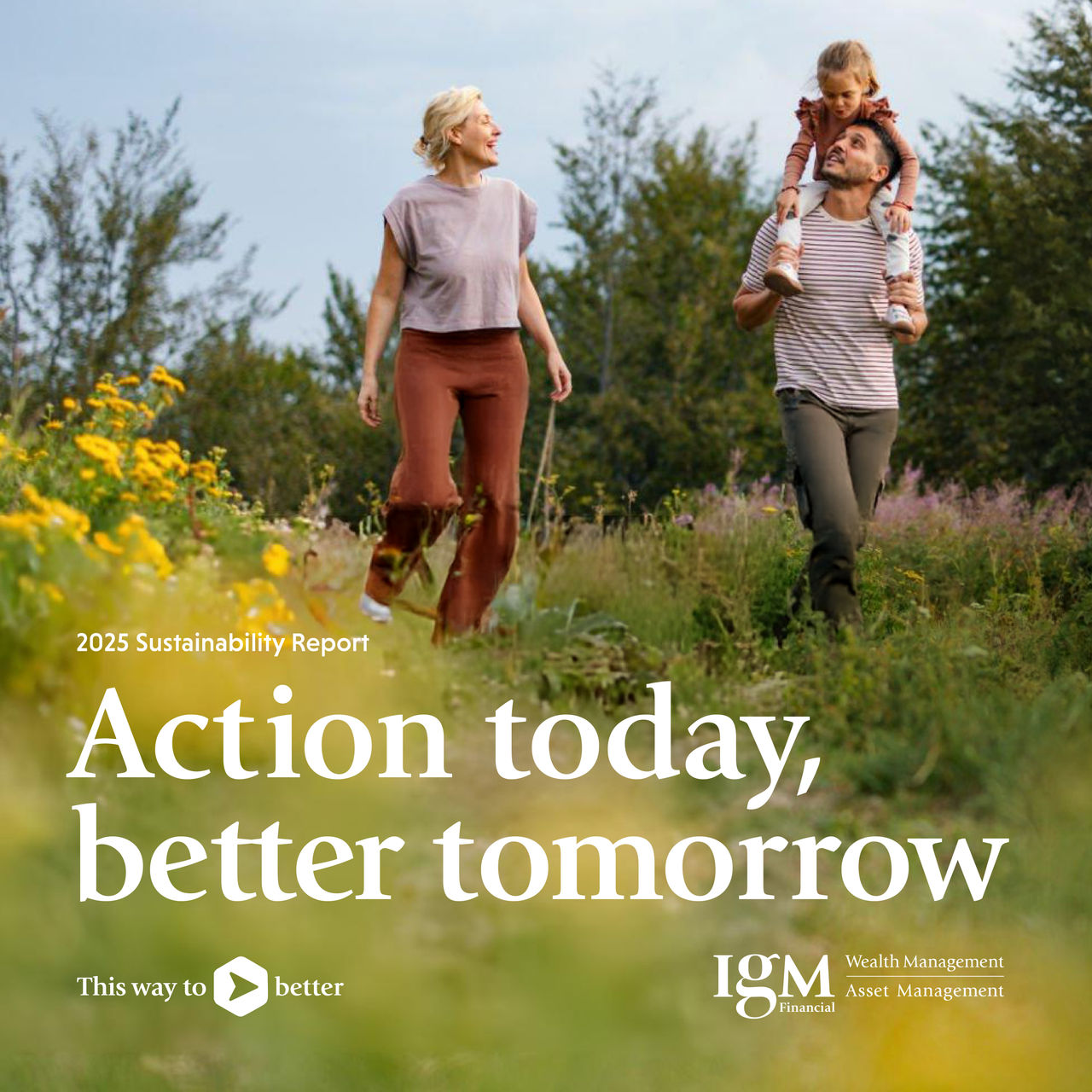 IGM 2025 sustainability report cover